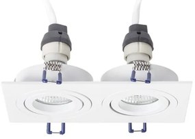 RED - Design Rendl - R12713- Beépíthető lámpa PASADENA 2xGU10/50W/230V