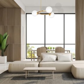 Csillár zsinóron VIENNA 3xE14/40W/230V arany