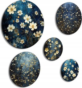 Áttört Kép Mágikus Virágok Dekoráció Képek A Nappaliba A Konyha Falára