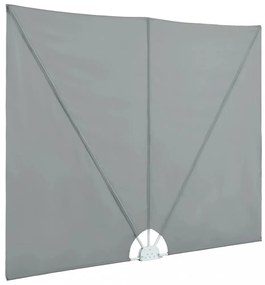 szürke összecsukható terasz oldalárnyékoló 300 x 200 cm