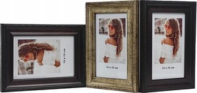 Veneto multikeretes Galéria 10x15 cm Tripla szint/függőleges/függőleges Br/zl/br