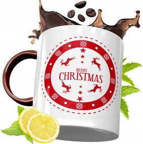 Bordó Karácsonyi Bögre Születésnapi Ajándék fényképes nyomtatással