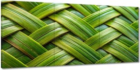 Vászonkép 210x100 Zöld zsinór Zöld ratt