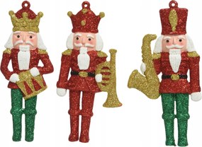 Diótörő karácsonyfadísz medál