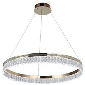 LED fényerőszabályozható kristálycsillár kábelen THALIA LED/55W/230V 3000-6000K + távirányító