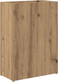 vidaXL Napernyő Állvány Artisan tölgy 40 x 20 x 55,5 cm Faanyag