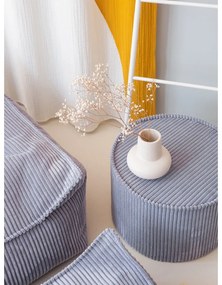 Kék kordbársony gyerek puff – Wigiwama