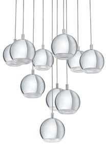 Eglo 95914 - LED Csillár CONESSA 10xGU10-LED/4W/230V