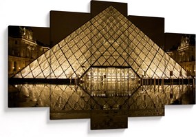 Louvre képe (150x105 cm)