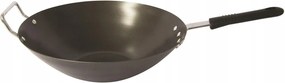 Cmp KC21231 Wok serpenyő acélból, 33 cm, fekete