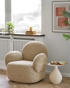 Stafford asztali lámpa, újratölthető, natúr/fehér - House Nordic