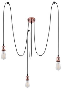 Globo A32-3 - Csillár zsinóron OLIVER 3xE27/40W/230V pók