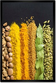 Poszterek keretben 40x60 Színes fűszer szett