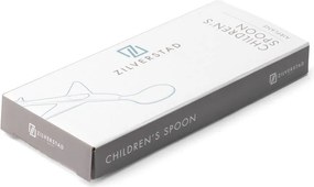 Ezüstszínű rozsdamentes acél gyerek kanál Plane – Zilverstad