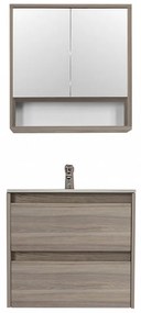 Porto 60 komplett fürdőszoba bútor rauna szil színben