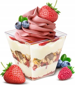 Tartály piramis Desszert Pohár 120ml 24db