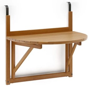 Akácfa függő erkélyasztal 50x70 cm Amarilis – Kave Home