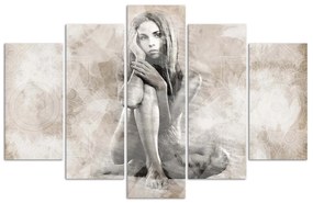 Gario Vászonkép Akt - 5 részes Méret: 200 x 100 cm
