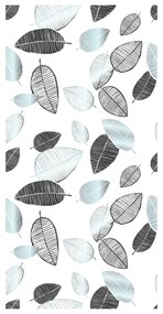 Tapéta - Ezüst levelek