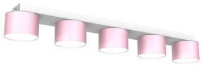 Milagro Mennyezeti lámpa DIXIE 5xGX53/11W/230V rózsaszín MI1604