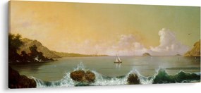 Kép - Martin Johnson Heade, Rio de Janeiro Bay, reprodukciók (120x50 cm)