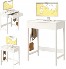 Számítógép Asztal Gyerek Asztal Kis Asztal 1 Fiókkal Modern 60CM