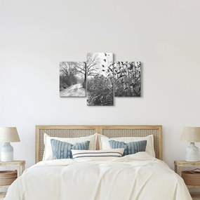 Kép - Mezők télen (90x60 cm)
