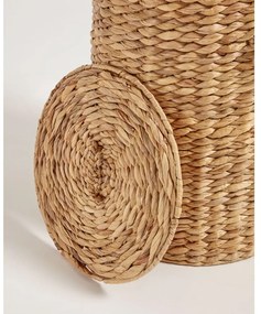 Natúr színű vízijácint szennyeskosár Yessira – Kave Home