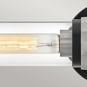 Hinkley HK-ELLISON2-BK-BN - Fürdőszobai lámpatest ELLISON 2xE27/40W/230V IP44 fekete