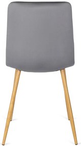 Szürke Bársony Étkezőszék. FREDY