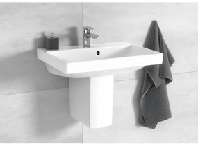 Villeroy & Boch 4A005501 - AVENTO függesztett mosdó 55x37 cm kerámia/fehér