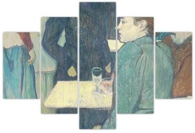 Kép - Henri de Toulouse-Lautrec, A Corner of the Moulin de la Galette, reprodukciók (150x105 cm)