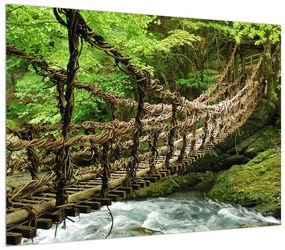 Gylogos híd a hegyi patak felett (70x50 cm)
