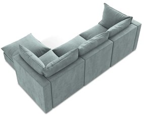 Kék sarokkanapé (jobb oldali-heverő résszel) Manao – Makamii