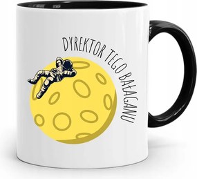 Igazgatónak Bögre Fekete Ennek A Rendetlenségnek Az Igazgatója fényképes nyomtatással