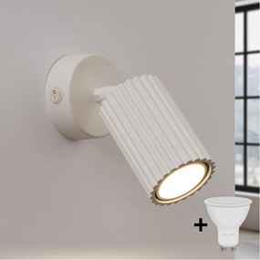 Brilagi - LED fali spotlámpa CRESTO 1xGU10/10W/230V krémszínű