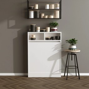 Összecsukható asztal bracked - white