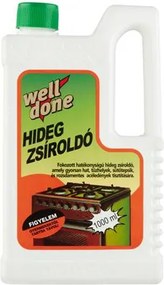 Hideg zsíroldószer, 1 l, utántöltő, WELL DONE (KHTWD21)