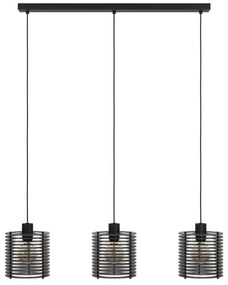 Eglo 900738 - Csillár zsinóron SEGOVIA 3xE27/40W/230V