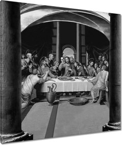 Vászonkép 90x90 Utolsó vacsora Júdás