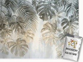 Fotótapéta Levelek Beton Absztrakt Hálószoba Nappali Tapéta Flizelina 350x250