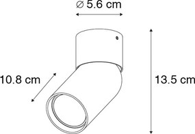 Modern spotlámpa fehér - Falo