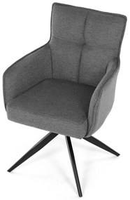Étkezőszék-készlet visszahúzható mechanizmussalDCH-P3170 GREY2, 2 db