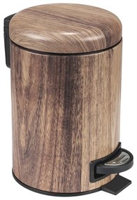 Acél pedálos szemetes 3 l Acacia – Wenko
