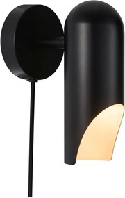 Nordlux Rochelle oldalfali lámpa 1x8 W fekete 2320301003