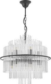 Dar Lighting glamour modern függeszték lukas fekete darluk1722