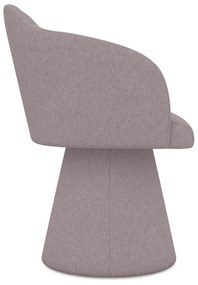 Levendula színű kárpitozott étkezőfotel Kanoa – Makamii