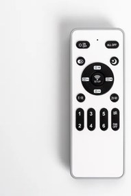 Brilagi - LED Dimmelhető lámpa ventilátorral RONDA LED/48W/230V fehér + távirányító