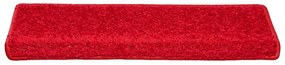 vidaXL 30 db piros lépcsőszőnyeg 65 x 21 x 4 cm