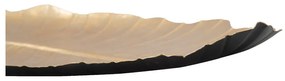 Leaf aranyszínű dekoráció, 35,5 x 23 cm - Mauro Ferretti